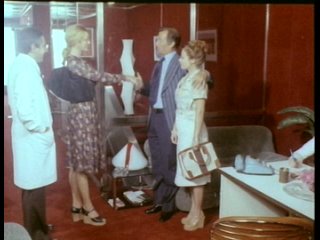 renzo montagnani in the film gynecologist in civil service. (comedy, erotica, italy, 1977)